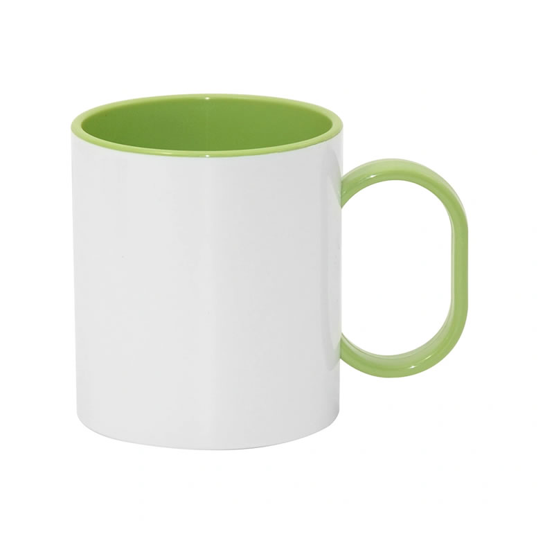 PMG - 11oz Polymer Mug Green Inner & Handle