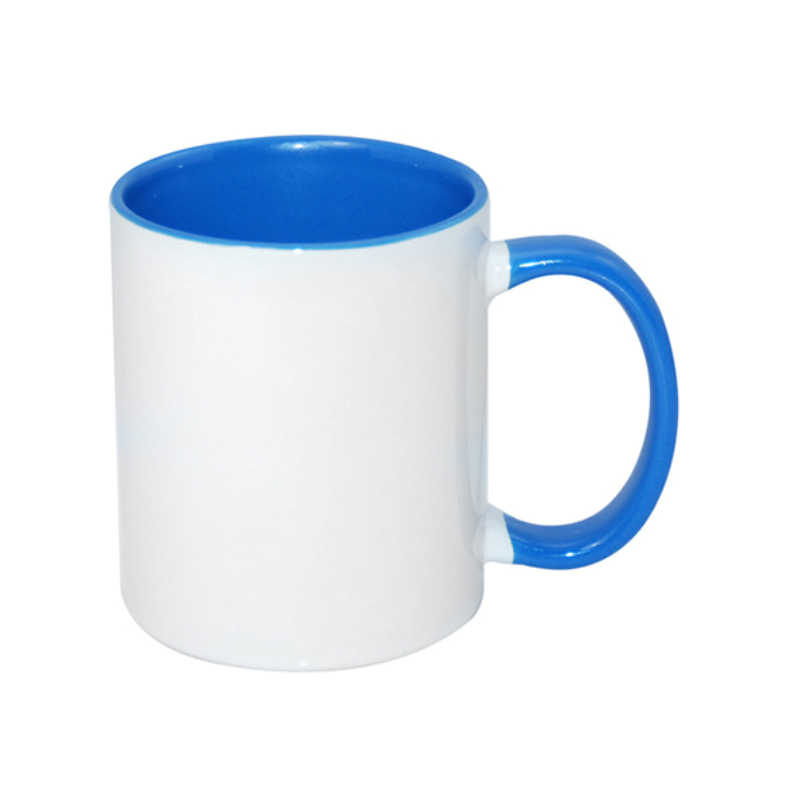 SKB06LB - 11oz Mug Light Blue Inner and Handle