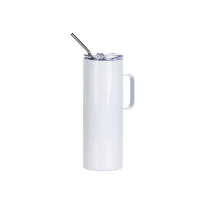 Sublimation Skinny Straight Tumblers with Handle