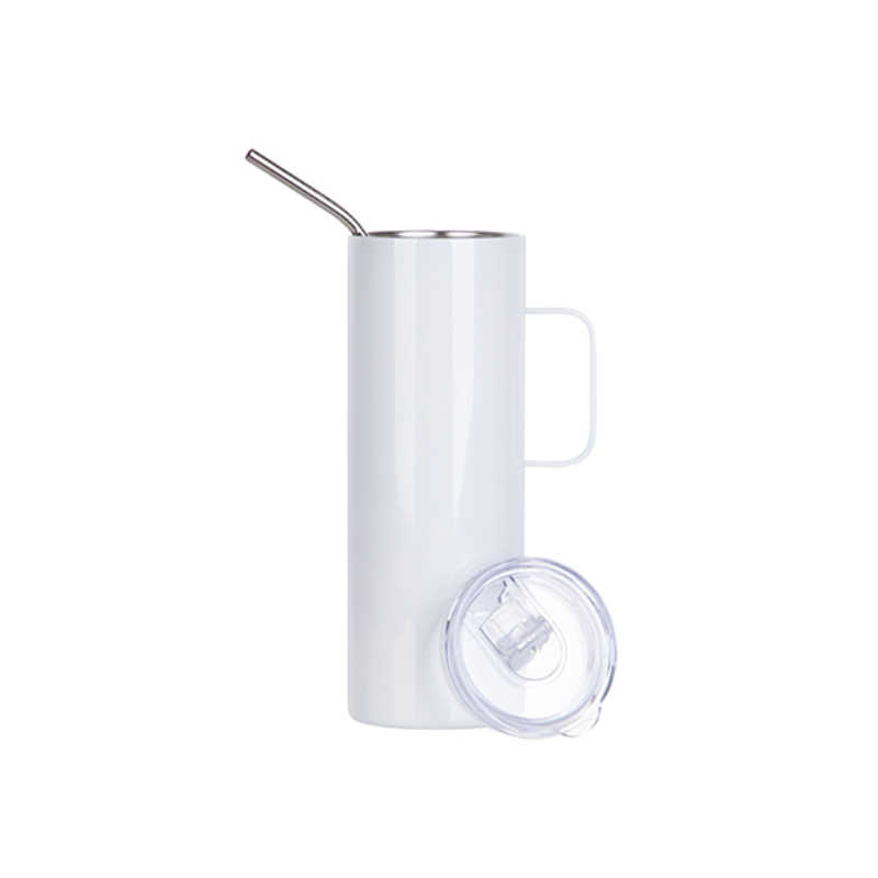 Sublimation Skinny Straight Tumblers with Handle