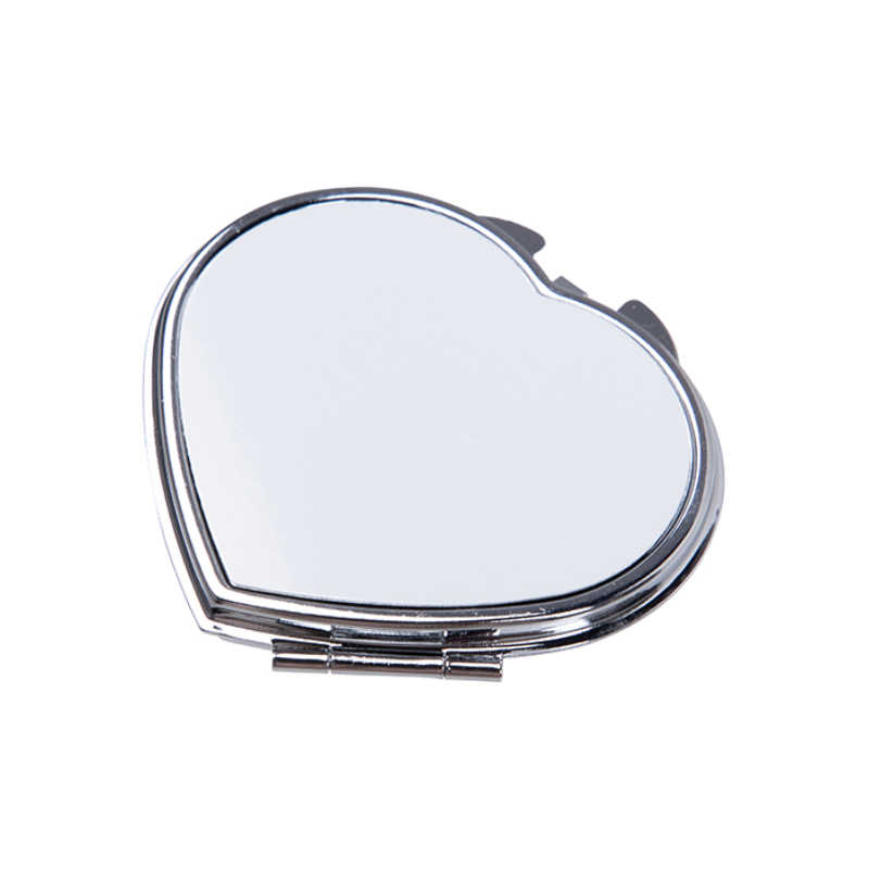 Heart Shape Compact Mirror