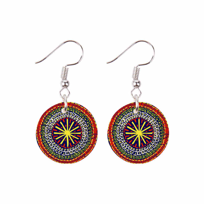 Sublimation Round Shaped Earrings