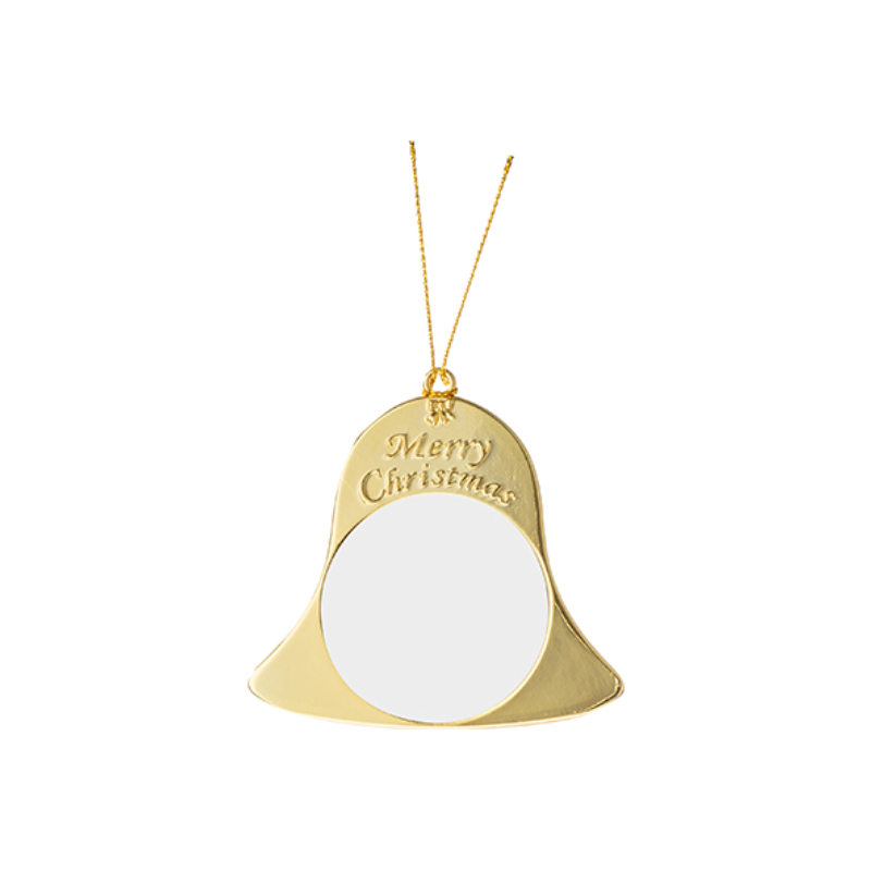 Sublimation Metal Christmas Bell Ornament