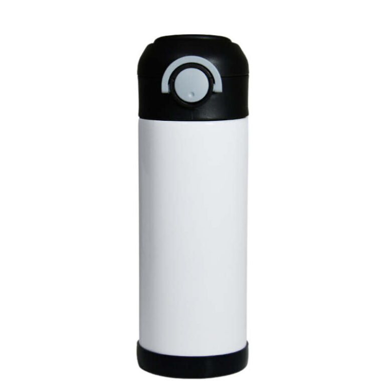 Sublimation Kids Water Bottles Black