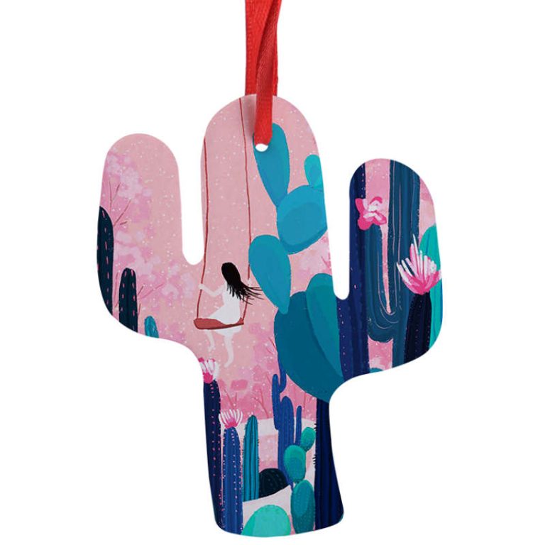 Sublimation Cactus Shape Air Freshener